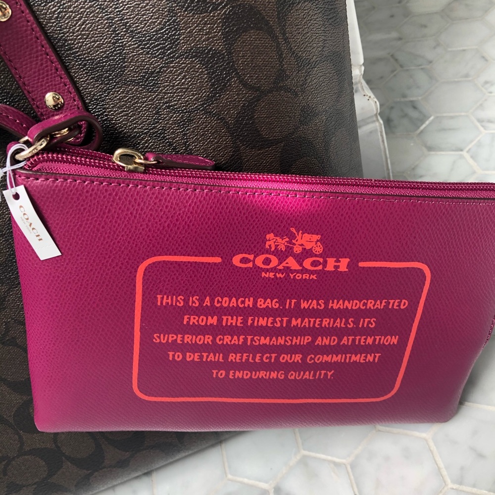 NWT Coach tote bag